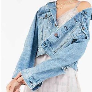 BDG Urban Outfitters Boyfriend Distressed Denim Jacket